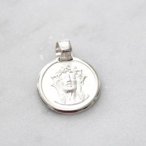Sterling Silver Jesus Christ Pendant